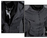 Men's Sweet Dark Grey Coat
