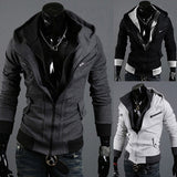 Men's Sweet Dark Grey Coat