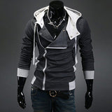 Men's Deep Grey Men Coat