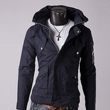 Men's Cute Navy Coat