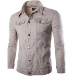 Men's Sweet Light Goldenrod Yellow Jacket