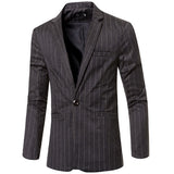 Men's Trendy Grey Blazer