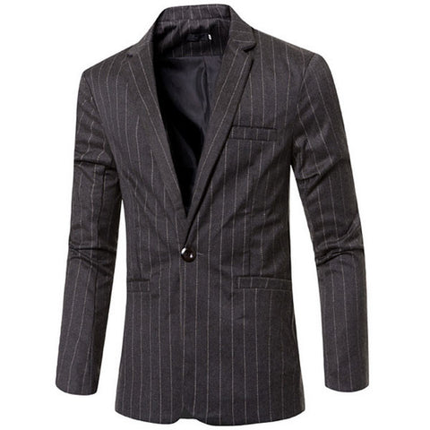 Men's Trendy Grey Blazer