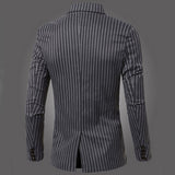 Men's Sweet Grey Striped Blazer
