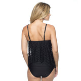 Women's Sexy Black One Piece Swimwear