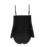 Women's Sexy Black One Piece Swimwear